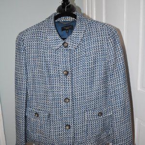 Blue Tweed Jacket